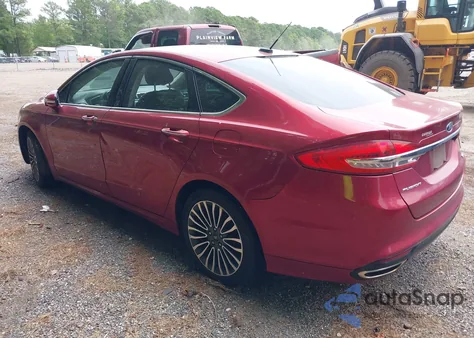 2017 Ford Fusion Se from USA, damaged, VIN 3FA6P0T98HR203154